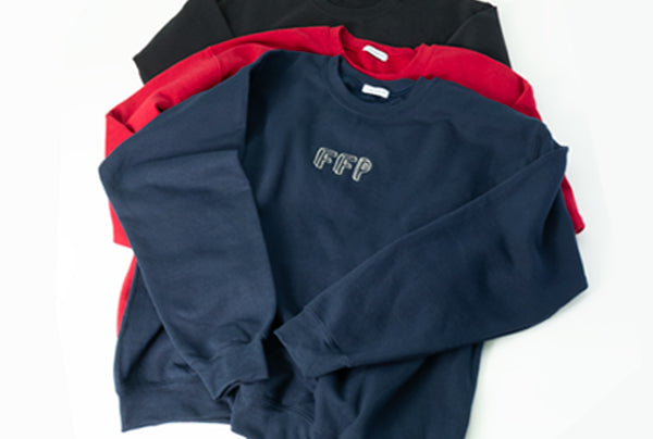 8.0oz brushed fleece American standard sweatshirt