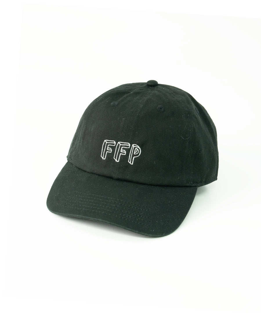 Washed Baseball Cap - Black